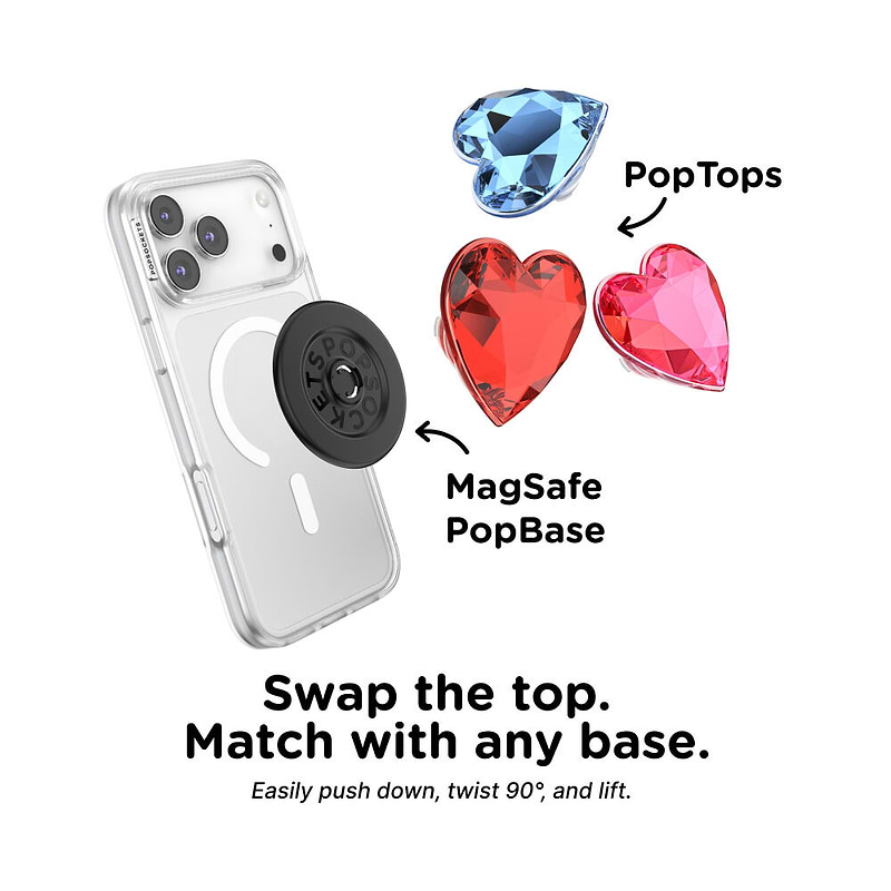 Crystal Heart Rosso &mdash;  PopTop image number 2